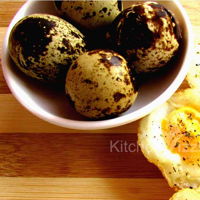 Fried quail eggs (Thai Style)