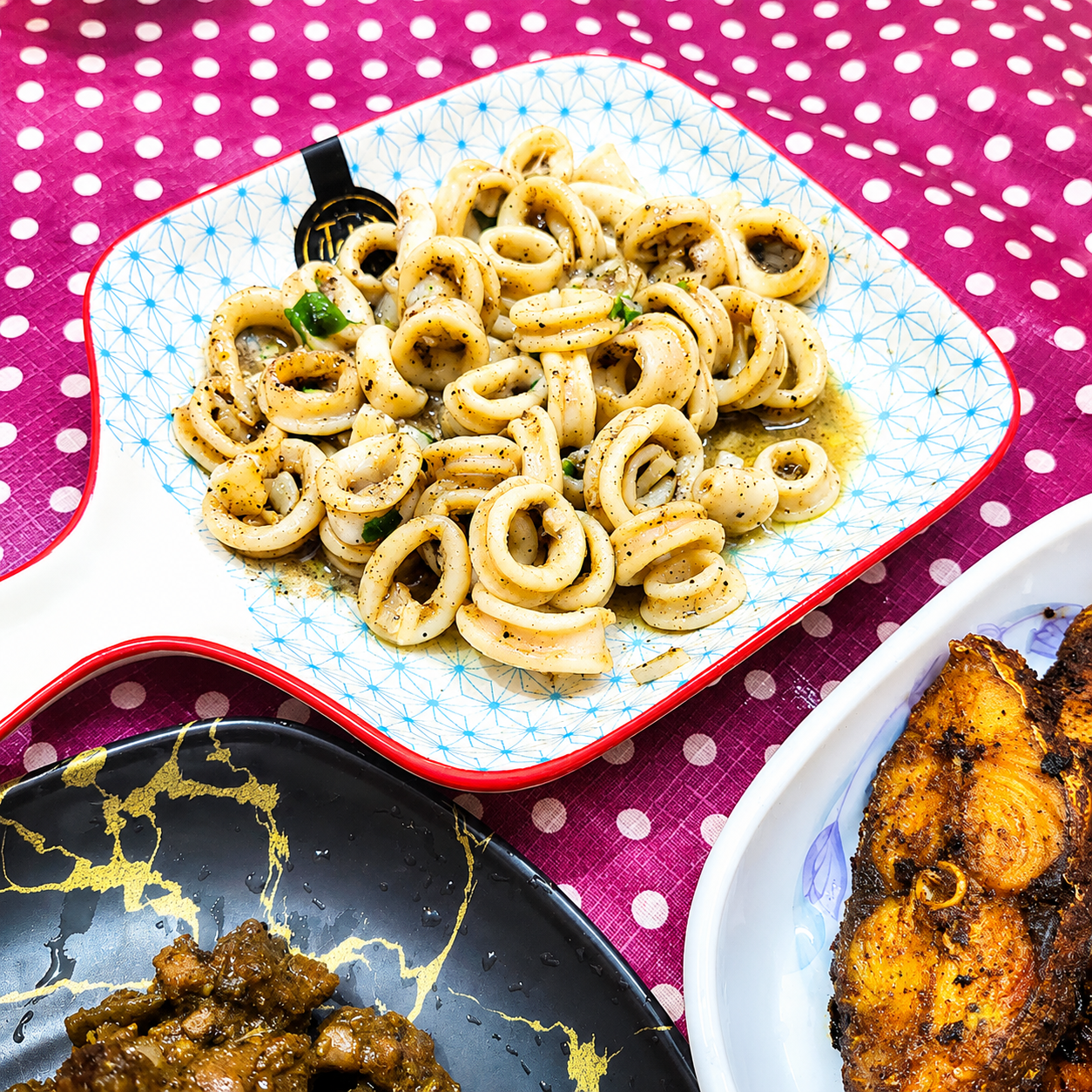 Butter Garlic Squid